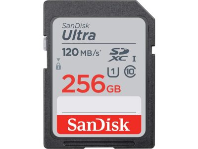 SanDisk 256GB Ultra SDXC UHS-I 120MB/s C10 U1 Full HD SD 256G Secure Digital Extended Capacity Flash Memory Card SDSDUN4-256G-GN6IN