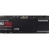 SAMSUNG 980 PRO M.2 2280 2TB PCIe Gen 4.0 x4, NVMe 1.3c Samsung V-NAND Internal Solid State Drive (SSD) MZ-V8P2T0BW