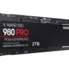 SAMSUNG 980 PRO M.2 2280 2TB PCIe Gen 4.0 x4, NVMe 1.3c Samsung V-NAND Internal Solid State Drive (SSD) MZ-V8P2T0BW