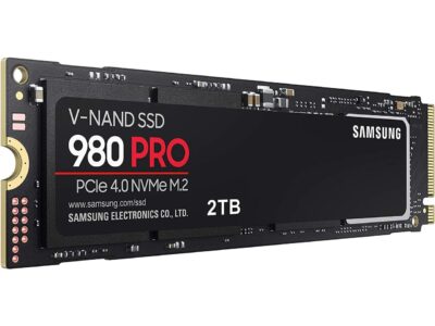 SAMSUNG 980 PRO M.2 2280 2TB PCIe Gen 4.0 x4, NVMe 1.3c Samsung V-NAND Internal Solid State Drive (SSD) MZ-V8P2T0BW