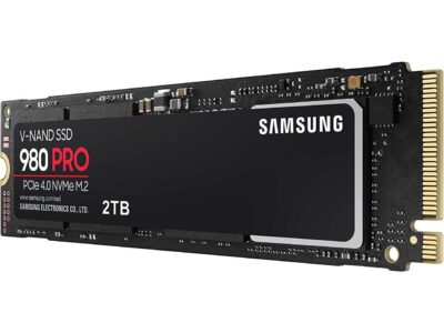 SAMSUNG 980 PRO M.2 2280 2TB PCIe Gen 4.0 x4, NVMe 1.3c Samsung V-NAND Internal Solid State Drive (SSD) MZ-V8P2T0BW