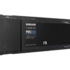 SAMSUNG SSD 990 EVO 1TB PCIe 4.0 x4 and PCIe 5.0 x2 M.2 2280 Up to 5,000MB/s NVMe 2.0 Internal Solid State Drive MZ-V9E1T0BW