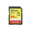 SanDisk 64GB 64G Extreme SD SDHC SDXC Card UHS-I Class 10 45MB/s 300X with USB 3.0 RV33 Reader