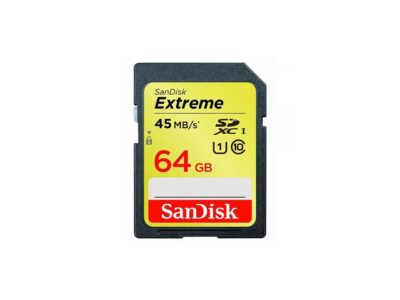 SanDisk 64GB 64G Extreme SD SDHC SDXC Card UHS-I Class 10 45MB/s 300X with USB 3.0 RV33 Reader