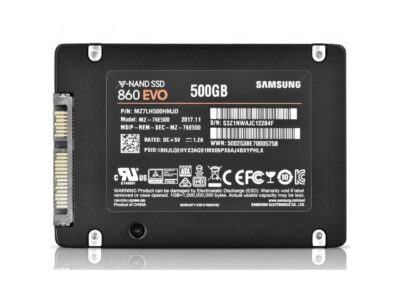 SAMSUNG 860 EVO Series 2.5" 500GB SATA III 3D NAND Internal Solid State Drive (SSD) MZ-76E500E