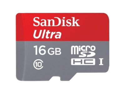 SanDisk Ultra 16 GB Class 10/UHS-I microSDHC SDSQUNC016GAN6IA