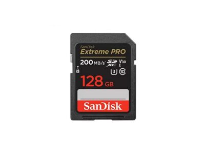 SanDisk Extreme PRO 128 GB Class 3/UHS-I U3 V30 SDXC SDSDXXD-128G-ANCIN