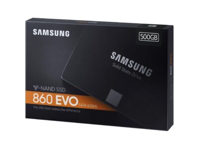 SAMSUNG 860 EVO Series 2.5" 500GB SATA III 3D NAND Internal Solid State Drive (SSD) MZ-76E500E