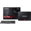 Samsung - MZ-76P512E - Samsung TDSourcing 860 PRO MZ-76P512E - Solid state drive - encrypted - 512 GB - internal - 2.5 - SATA 6Gb/s - buffer: 512 MB - 256-bit AES - TCG Opal Encryption 2.0