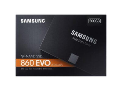 SAMSUNG 860 EVO Series 2.5" 500GB SATA III 3D NAND Internal Solid State Drive (SSD) MZ-76E500E