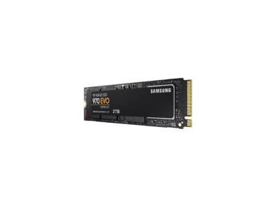 SAMSUNG 970 EVO M.2 2280 2TB PCIe Gen 3.0 x4, NVMe 1.3 V-NAND 3-bit MLC Internal Solid State Drive (SSD) MZ-V7E2T0E, Bulk