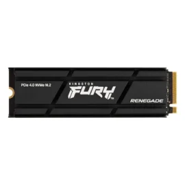 Kingston SFYRSK/500G Fury Renegade 500GB PCIe Gen 4 NVMe M.2 Internal Gaming SSD with Heat Sink|PS5 Ready|Up to 7300MB/s