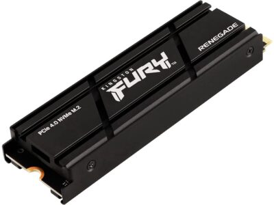 Kingston SFYRDK/4000G Fury Renegade 4TB PCIe Gen 4 NVMe M.2 Internal Gaming SSD with Heat Sink|PS5 Ready|Up to 7300MB/s