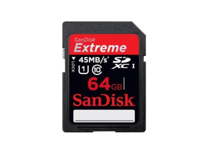 SanDisk 64GB 64G Extreme SD SDHC SDXC Card UHS-I Class 10 45MB/s 300X with USB 3.0 RV33 Reader