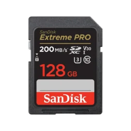 SanDisk Extreme PRO 128 GB Class 3/UHS-I U3 V30 SDXC SDSDXXD-128G-ANCIN