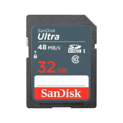 Sandisk Ultra 32 Gb Class 10/Uhs-I (U1) Sdhc SDSDUNB-032G-GN3IN