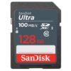 SanDisk SDSDUNR-128G-GN3IN CYU 128GB 9pin SDXC r100MB/s C10 UHS-I SanDisk Ultra SDXC Memory Card