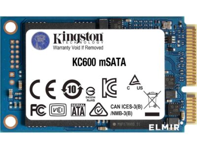 Kingston KC600 256GB MSATA Internal Solid State Drive SKC600MS/256G