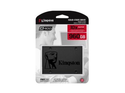 Kingston A400 960GB SATA 3 2.5" Internal SSD SA400S37/960G - HDD Replacement for Increase Performance