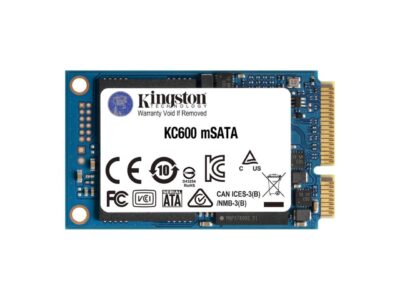 Kingston KC600 256GB MSATA Internal Solid State Drive SKC600MS/256G