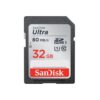 Sandisk Ultra 32 Gb Class 10/Uhs-I (U1) Sdhc SDSDUNB-032G-GN3IN