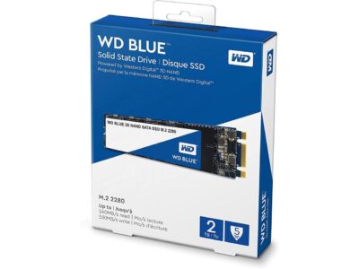 WD Blue 3D NAND 2TB Internal SSD - SATA III 6Gb/s M.2 2280 Solid State Drive - WDS200T2B0B