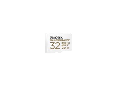 SanDisk MAX ENDURANCE 32 GB Class 10/UHS-I U3 microSDHC 1 Pack SDSQQVR032GAN6IA