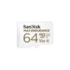 SanDisk MAX ENDURANCE 64 GB Class 10/UHS-I U3 microSDHC 1 Pack SDSQQVR064GAN6IA