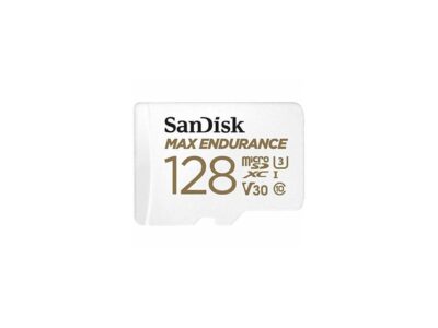 SanDisk MAX ENDURANCE 128 GB Class 10/UHS-I U3 microSDHC 1 Pack SDSQQVR128GAN6IA