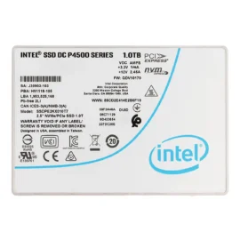 Intel DC P4500 1TB PCIe Gen3 x4 NVMe U.2 2.5" Enterprise SSD ?? SSDPE2KX010T7P1