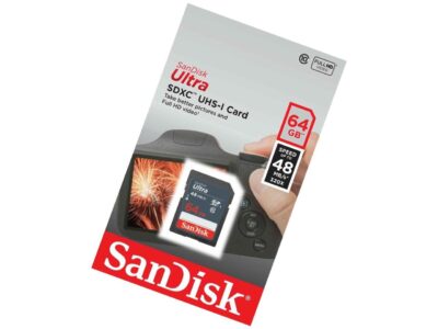 SanDisk Ultra 64GB UHS-I Class 10 SDXC SDSDUNB-064G-GN3IN Memory Card