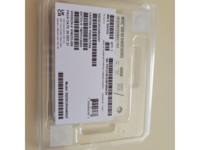 Intel Solidigm SSDSC2KG480GZ01 D3-S4620 480 GB Solid State Drive - 2.5" Internal - SATA (SATA/600)