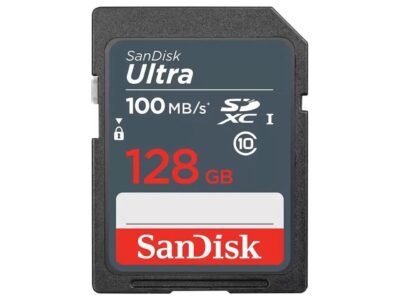 SanDisk SDSDUNR-128G-GN3IN CYU 128GB 9pin SDXC r100MB/s C10 UHS-I SanDisk Ultra SDXC Memory Card