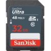 Sandisk Ultra 32 Gb Class 10/Uhs-I (U1) Sdhc SDSDUNB-032G-GN3IN