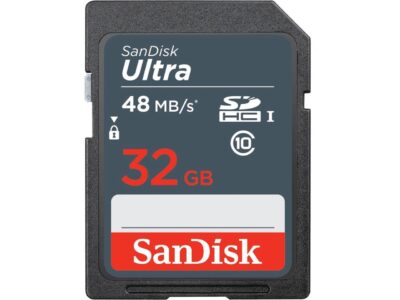 Sandisk Ultra 32 Gb Class 10/Uhs-I (U1) Sdhc SDSDUNB-032G-GN3IN