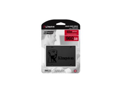 Kingston A400 960GB SATA 3 2.5" Internal SSD SA400S37/960G - HDD Replacement for Increase Performance