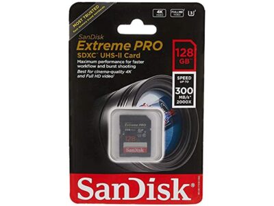 SanDisk Extreme PRO SDXC Card (128GB)