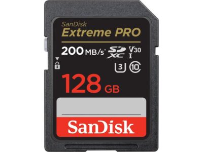 SanDisk Extreme PRO 128 GB Class 3/UHS-I U3 V30 SDXC SDSDXXD-128G-ANCIN