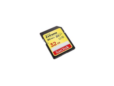 SanDisk Extreme 32GB 90 Mb/s SDHC UHS-I Card (SDSDXVE-032G-GNCIN)