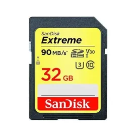 SanDisk Extreme 32GB 90 Mb/s SDHC UHS-I Card (SDSDXVE-032G-GNCIN)