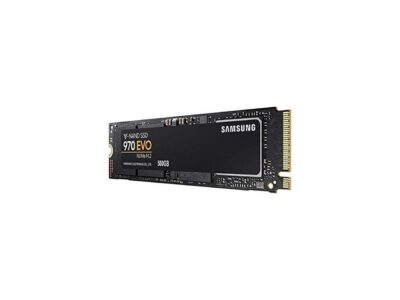 SAMSUNG 970 EVO M.2 2280 500GB PCIe Gen 3.0 x4, NVMe 1.3 V-NAND 3-bit MLC Internal Solid State Drive (SSD) MZ-V7E500E