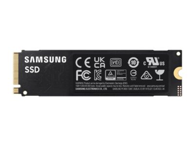 SAMSUNG SSD 990 EVO 1TB PCIe 4.0 x4 and PCIe 5.0 x2 M.2 2280 Up to 5,000MB/s NVMe 2.0 Internal Solid State Drive MZ-V9E1T0BW