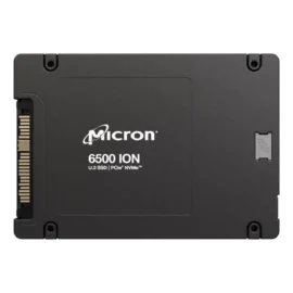 Micron 6500 ION - SSD - Enterprise - encrypted - 30.72 TB - internal - 2.5" - U.3 PCIe 4.0 x4 (NVMe) - SHA-512 - Self-En