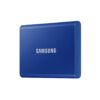 SAMSUNG T7 2TB, Portable SSD, up to 1050MB/s, USB 3.2 Gen2, Gaming, Students & Professionals, External Solid State Drive (MU-PC2T0H/AM), Blue