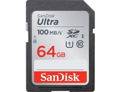 SanDisk Kit of Qty 2 x SanDisk Ultra 64GB SDXC SDSDUNR-064G-GN6IN