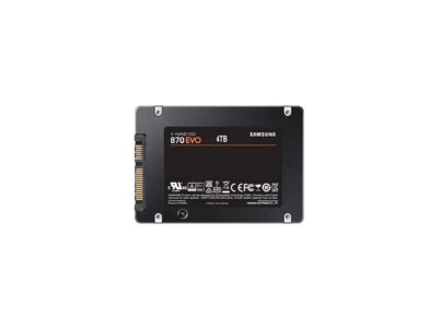 Samsung 870 EVO 4 TB Solid State Drive - 2.5" Internal - SATA (SATA/600) - Desktop PC, Notebook, Motherboard, Server, Video Recorder Device Supported - 2400 TB TBW - 560 MB/s Maximum Read Transfe