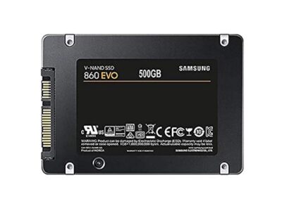 SAMSUNG 860 EVO Series 2.5" 500GB SATA III 3D NAND Internal Solid State Drive (SSD) MZ-76E500E