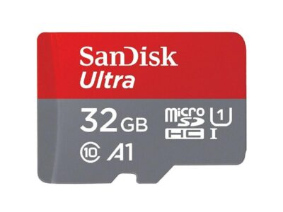 SanDisk SDSQUA4-032G-GN6MN CVL 32GB 8pin microSDHC r120MB/s C10 U1 A1 UHS-I SanDisk Ultra microSDHC Memory Card w/out Adapter