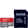 SanDisk SDSQUA4-032G-GN6MN CVL 32GB 8pin microSDHC r120MB/s C10 U1 A1 UHS-I SanDisk Ultra microSDHC Memory Card w/out Adapter