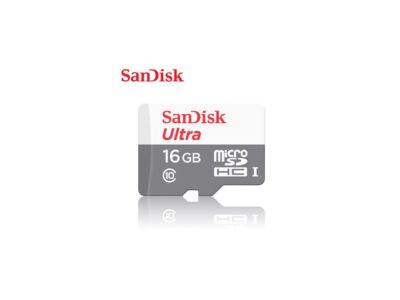 SanDisk Ultra SDSQUNS-016G-GN3MN 16GB 80MB/s UHS-I Class 10 microSDHC Card